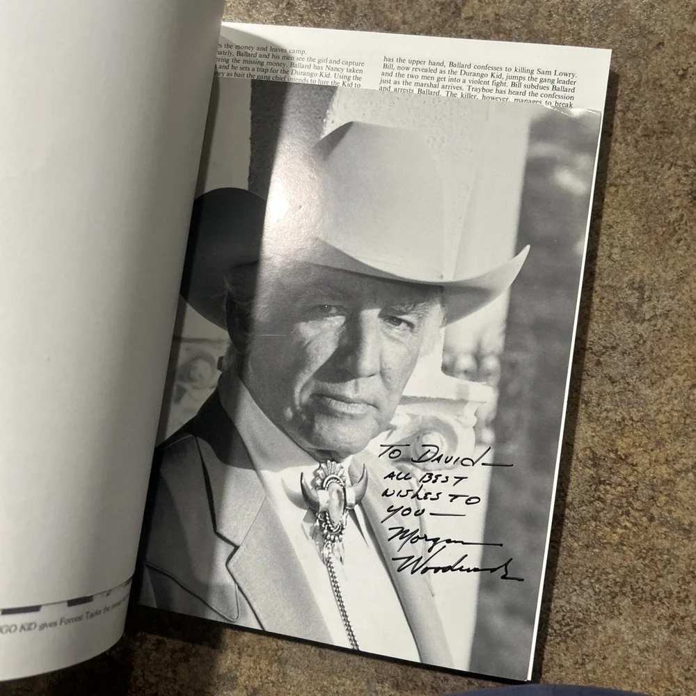 The Adof The Durango Kid By Bob Carman And Dan Scapperotti Signed